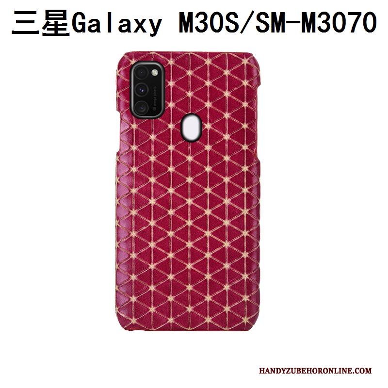 Samsung Galaxy M30s Luxe Anti-fall Hoesje Telefoon Mobiele Telefoon Bescherming Achterklep Mode