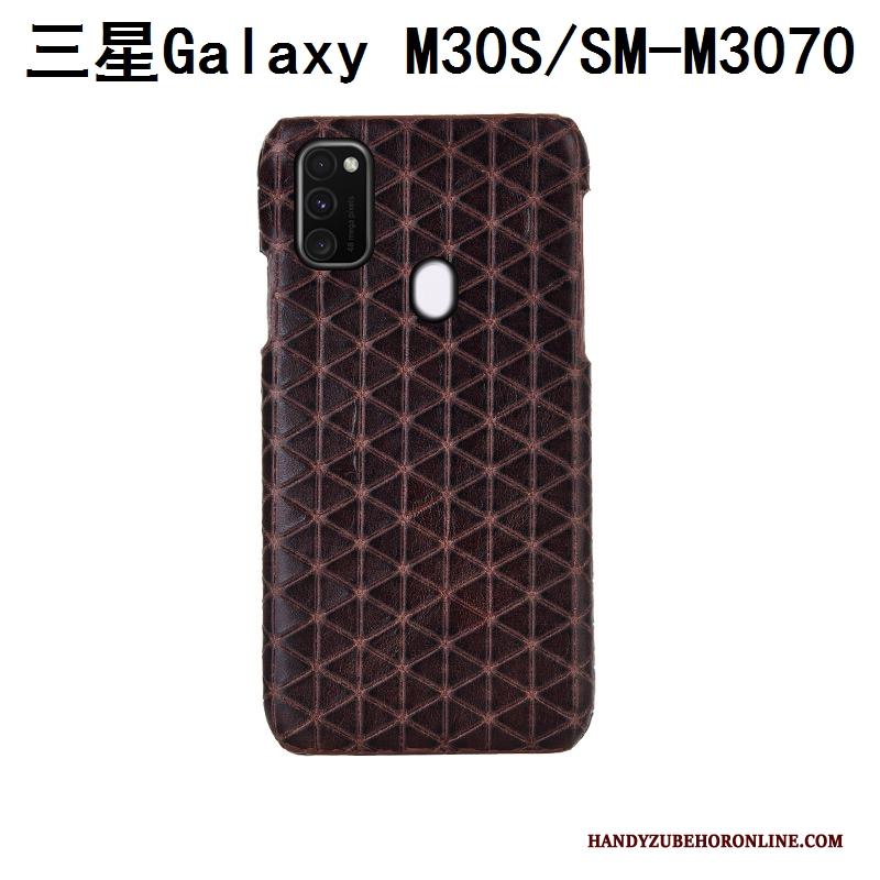 Samsung Galaxy M30s Luxe Anti-fall Hoesje Telefoon Mobiele Telefoon Bescherming Achterklep Mode