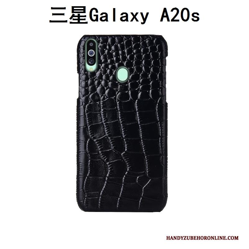 Samsung Galaxy M30s Vogel Luxe Achterklep Pas Anti-fall Mode Hoesje Telefoon