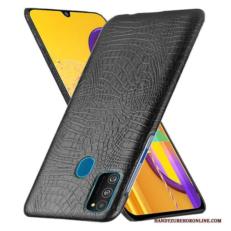 Samsung Galaxy M30s Wit Ster Bescherming Hoes Voelen Hoesje Telefoon Schrobben