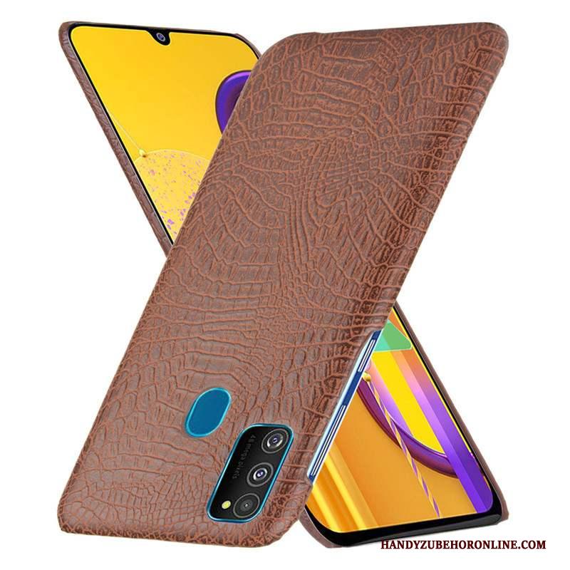 Samsung Galaxy M30s Wit Ster Bescherming Hoes Voelen Hoesje Telefoon Schrobben