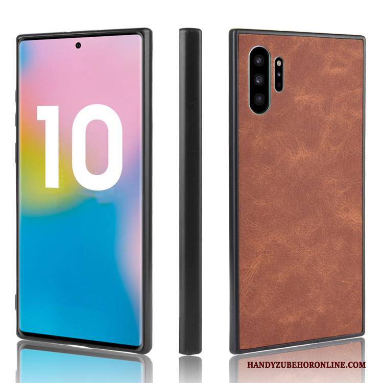 Samsung Galaxy Note 10+ All Inclusive Licht Ster Zwart Hoesje Telefoon Mini