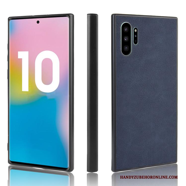 Samsung Galaxy Note 10+ All Inclusive Licht Ster Zwart Hoesje Telefoon Mini