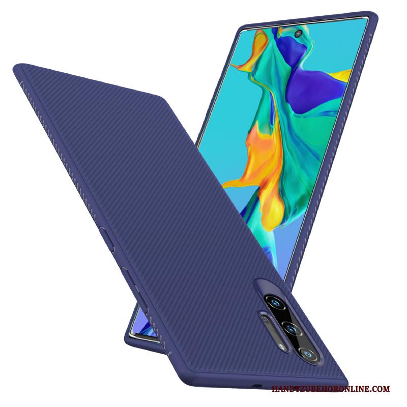 Samsung Galaxy Note 10+ Hoesje Nieuw Keperbinding All Inclusive Bescherming Anti-fall Zwart