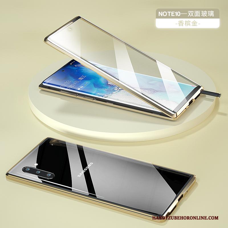 Samsung Galaxy Note 10 Hoesje Rood Bescherming Omkeerbaar Hoes All Inclusive Dun Ster