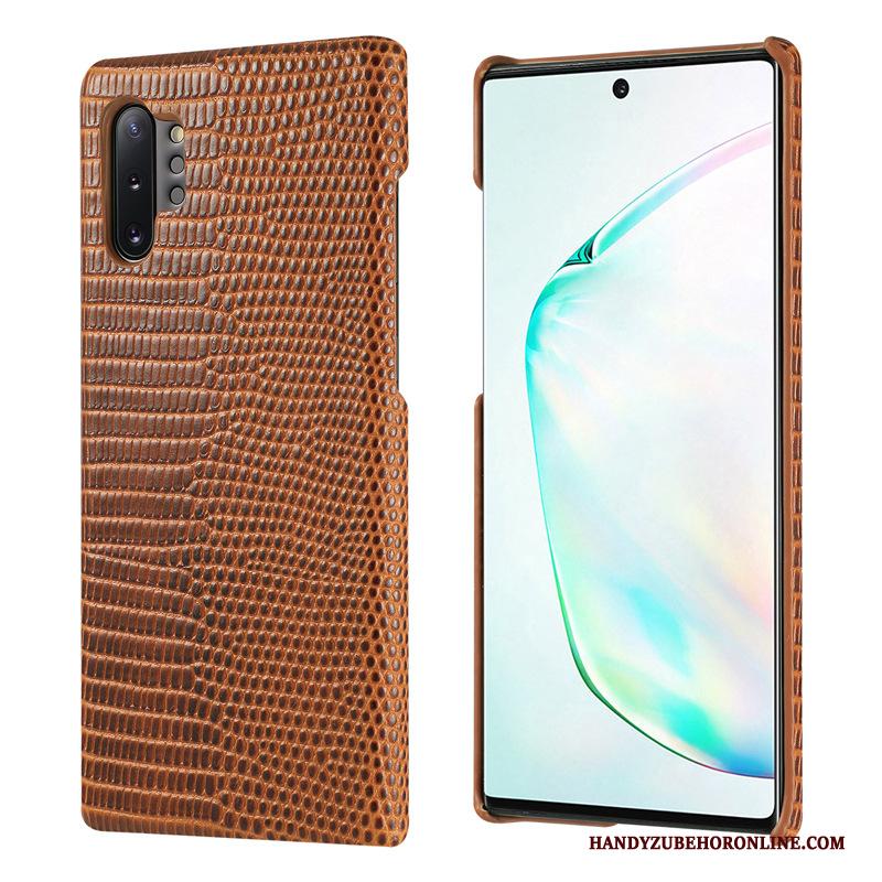 Samsung Galaxy Note 10+ Hoesje Telefoon Groen Ster