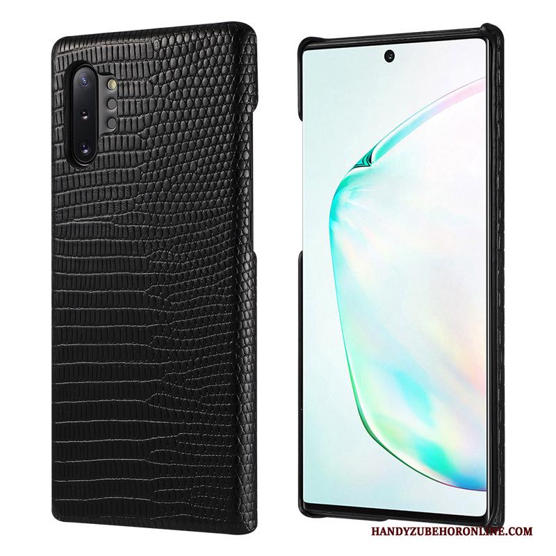 Samsung Galaxy Note 10+ Hoesje Telefoon Groen Ster