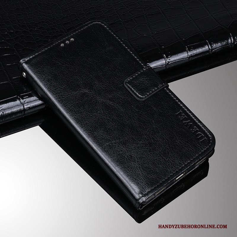 Samsung Galaxy Note 10+ Hoesje Telefoon Mobiele Telefoon Anti-fall Leren Etui Geel Ster Bescherming
