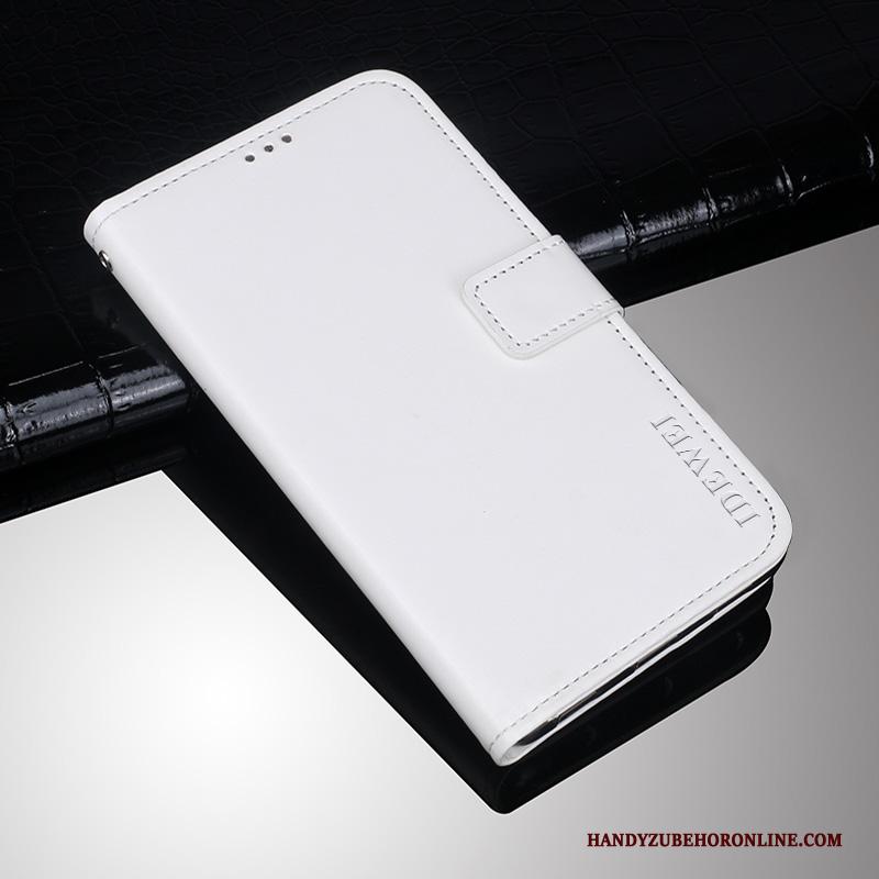 Samsung Galaxy Note 10+ Hoesje Telefoon Mobiele Telefoon Anti-fall Leren Etui Geel Ster Bescherming