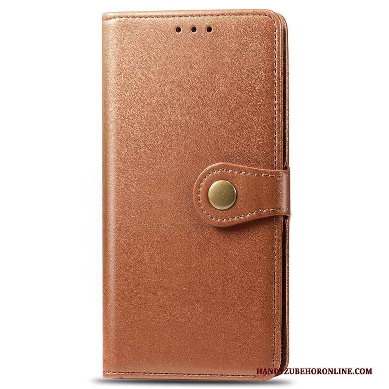 Samsung Galaxy Note 10 Leren Etui Klittenband Groen Ster Hoesje Telefoon Clamshell Zacht