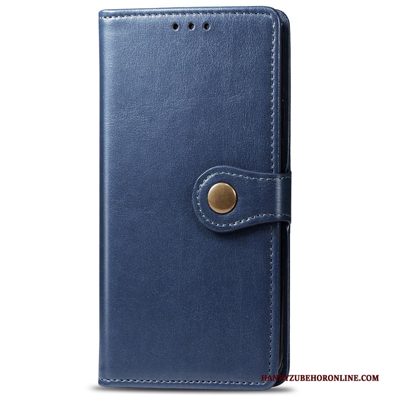 Samsung Galaxy Note 10 Leren Etui Klittenband Groen Ster Hoesje Telefoon Clamshell Zacht