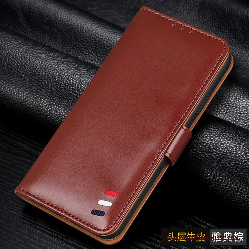 Samsung Galaxy Note 10 Lite Anti-fall Folio Hoes Ster Hoesje Telefoon Bescherming Leren Etui