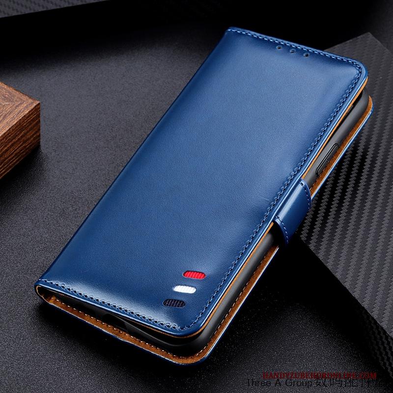 Samsung Galaxy Note 10 Lite Hoesje Telefoon Kaart Vintage Leren Etui Ster Bedrijf Folio