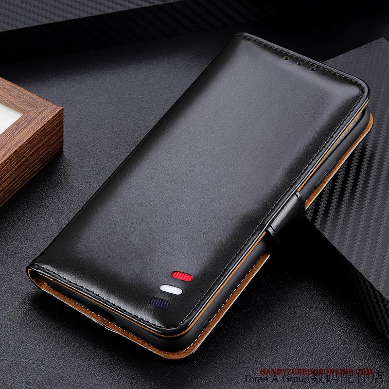 Samsung Galaxy Note 10 Lite Hoesje Telefoon Kaart Vintage Leren Etui Ster Bedrijf Folio