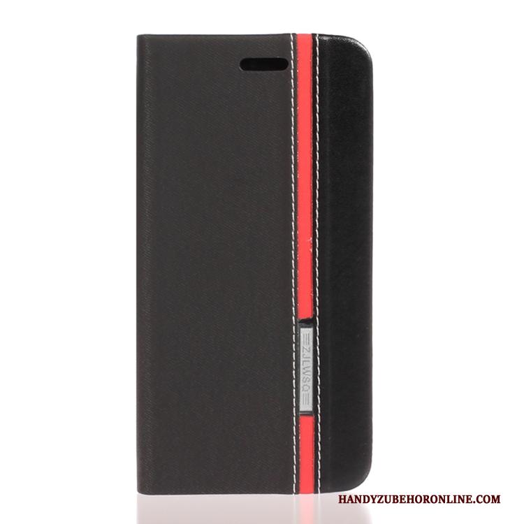 Samsung Galaxy Note 10+ Rood Ster Zacht Hoesje Mobiele Telefoon Leren Etui Bescherming