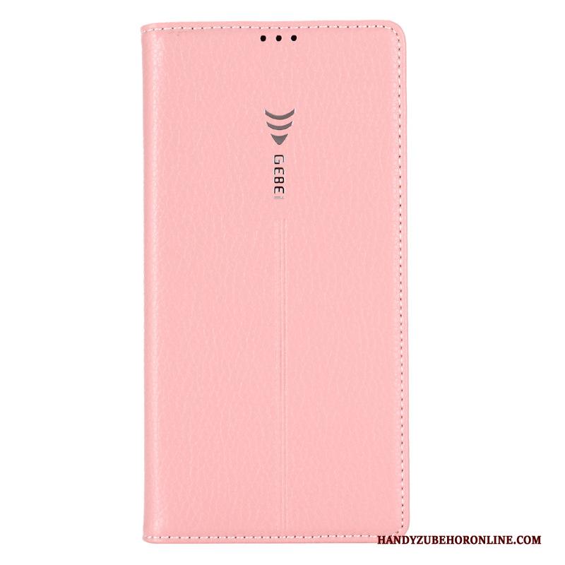 Samsung Galaxy Note 10+ Ster Mobiele Telefoon Hoesje Blauw Bescherming Leren Etui