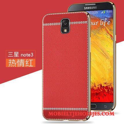 Samsung Galaxy Note 3 Anti-fall Roze Siliconen Hoesje Ster Bescherming Telefoon