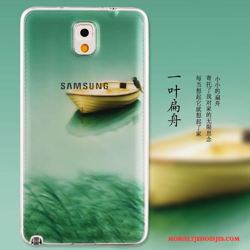 Samsung Galaxy Note 3 Bescherming Hoesje Ster Dun Zacht Mobiele Telefoon Geschilderd