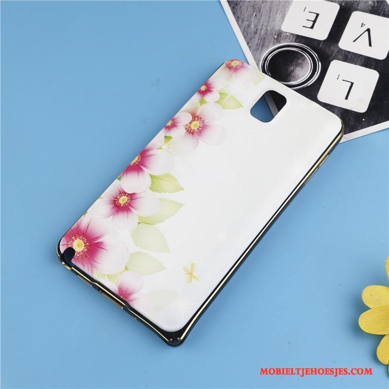 Samsung Galaxy Note 3 Hoesje Achterklep Omlijsting Kleur Hoes Ster Bescherming Metaal