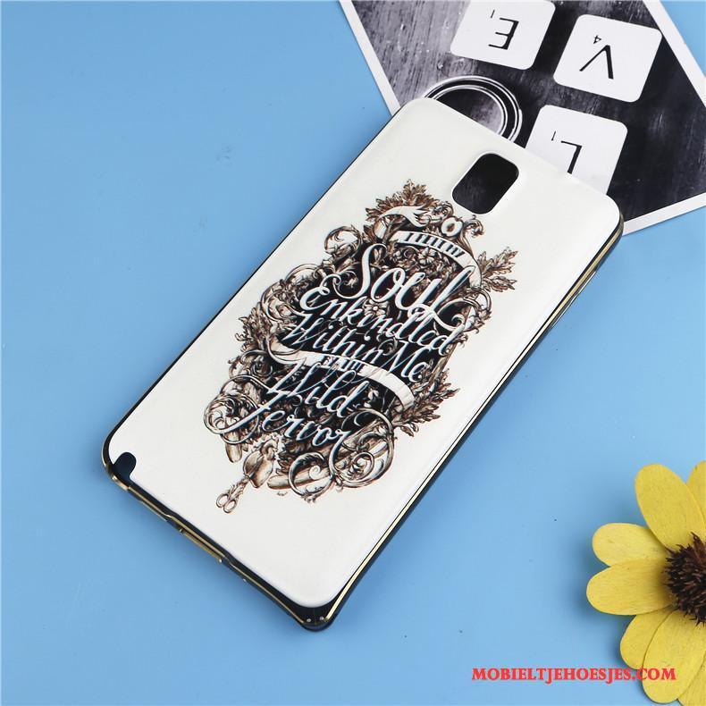 Samsung Galaxy Note 3 Hoesje Achterklep Omlijsting Kleur Hoes Ster Bescherming Metaal