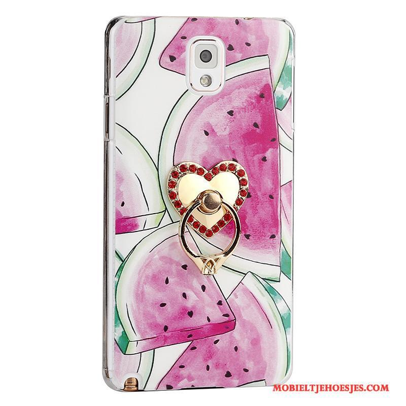 Samsung Galaxy Note 3 Hoesje Hard Spotprent Telefoon Ster Roze Bescherming