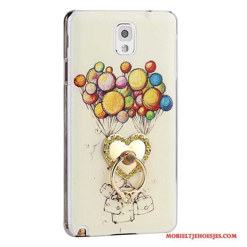 Samsung Galaxy Note 3 Hoesje Hard Spotprent Telefoon Ster Roze Bescherming