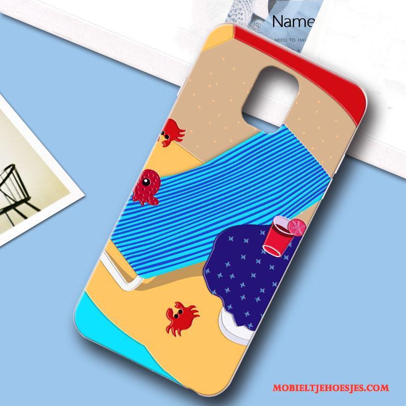 Samsung Galaxy Note 3 Hoesje Hoes Bescherming Zacht Blauw Scheppend Persoonlijk Anti-fall