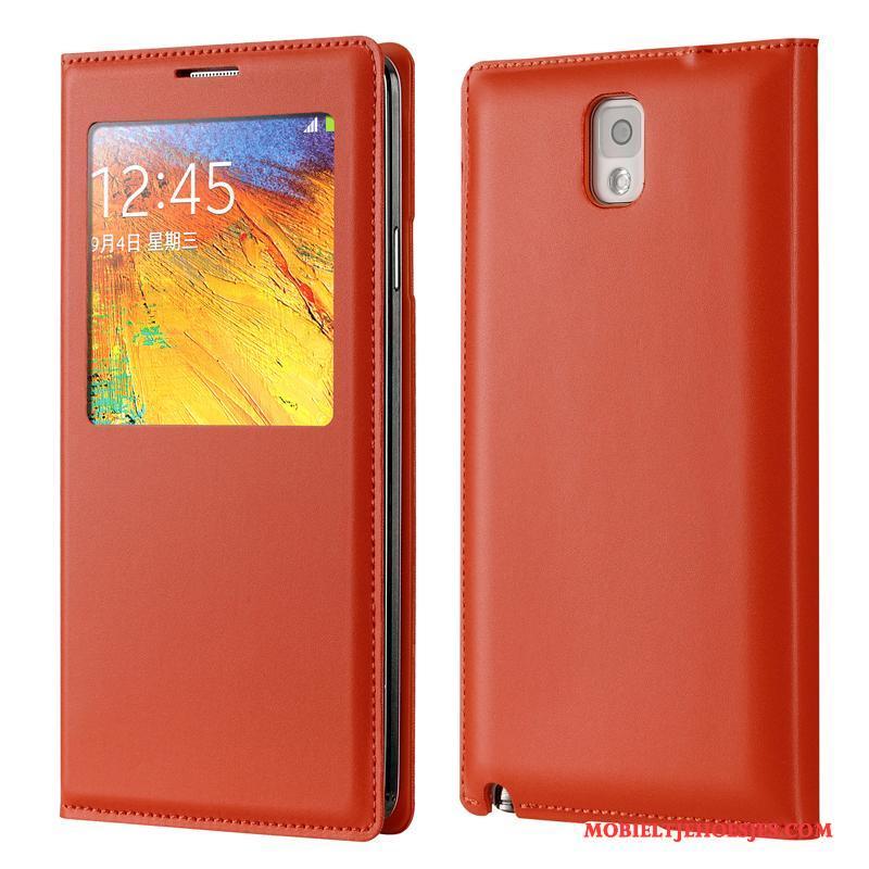 Samsung Galaxy Note 3 Rood Ster Licht Bescherming Hoes Hoesje Telefoon