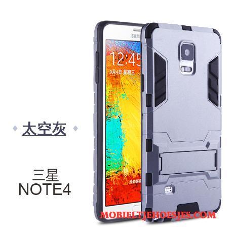 Samsung Galaxy Note 4 Hoesje All Inclusive Hoes Hard Siliconen Trend Eenvoudige Ster