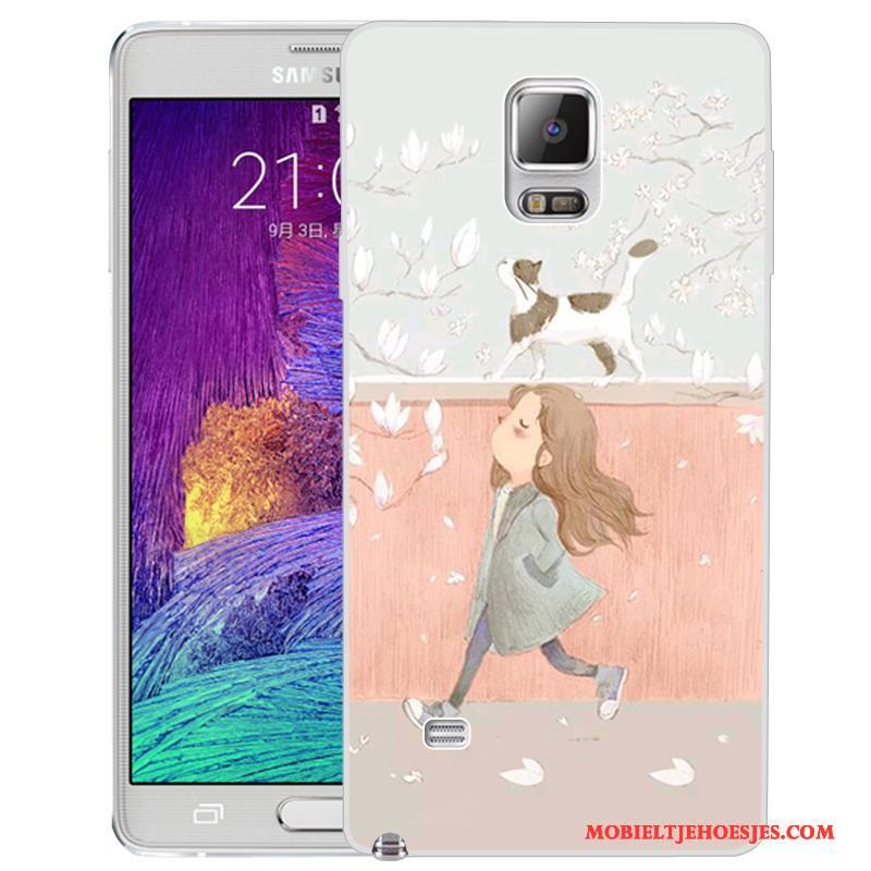 Samsung Galaxy Note 4 Hoesje Mobiele Telefoon Zacht Geschilderd Ster Telefoon Scheppend