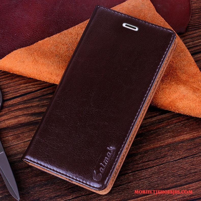 Samsung Galaxy Note 4 Mobiele Telefoon Hoesje Diepe Kleur Ster Telefoon Bescherming Leren Etui