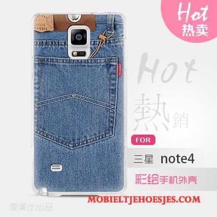 Samsung Galaxy Note 4 Mobiele Telefoon Kleur Hoes Hoesje Telefoon Bescherming Ster