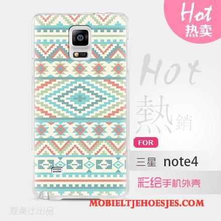 Samsung Galaxy Note 4 Mobiele Telefoon Kleur Hoes Hoesje Telefoon Bescherming Ster