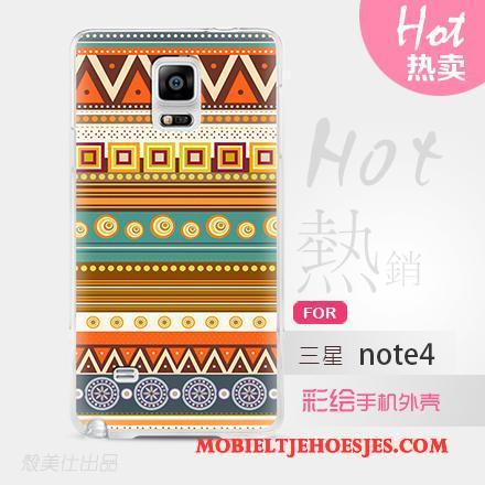 Samsung Galaxy Note 4 Mobiele Telefoon Kleur Hoes Hoesje Telefoon Bescherming Ster