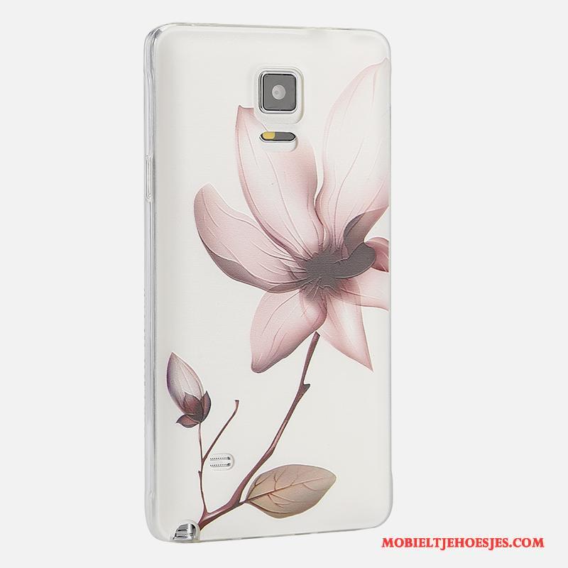 Samsung Galaxy Note 4 Roze Hoes Mobiele Telefoon Hoesje Telefoon Bescherming Ster Siliconen