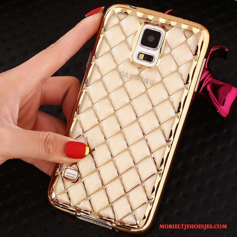 Samsung Galaxy Note 4 Zacht Bescherming Rose Goud Hoesje Mobiele Telefoon Met Strass Ster