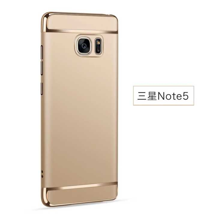 Samsung Galaxy Note 5 Bescherming All Inclusive Ster Hanger Hoesje Telefoon Zilver