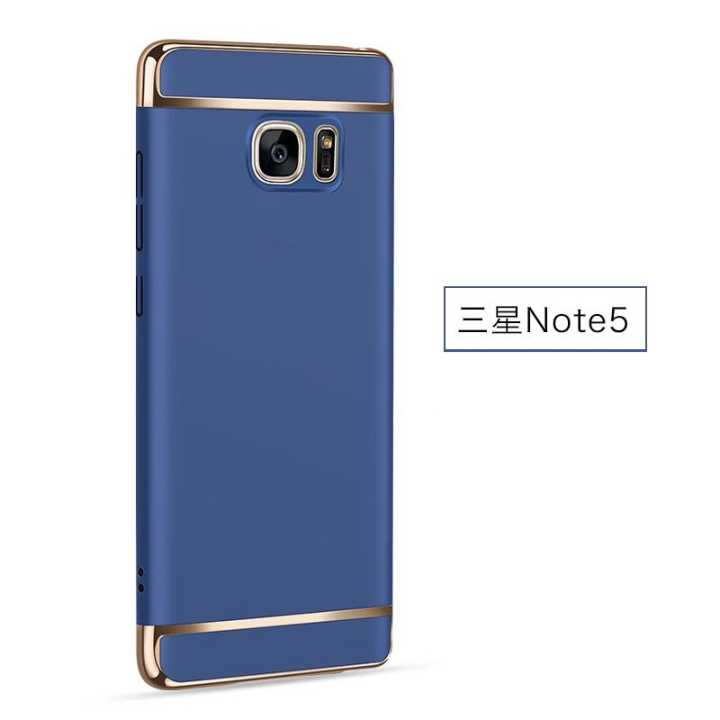 Samsung Galaxy Note 5 Bescherming All Inclusive Ster Hanger Hoesje Telefoon Zilver
