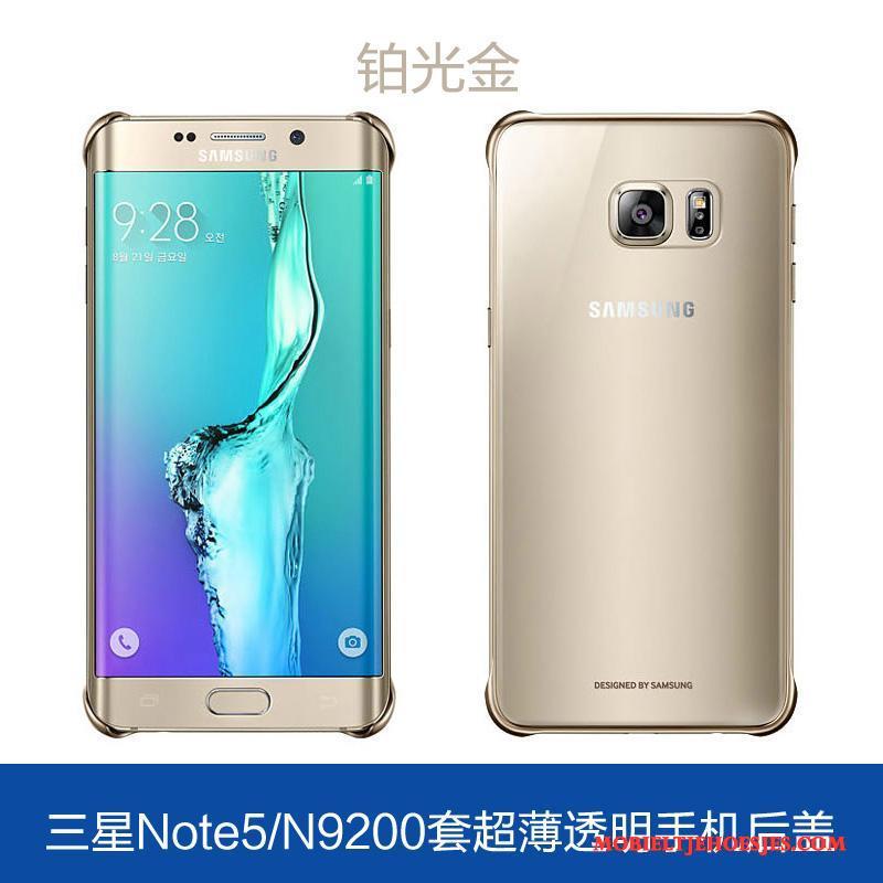 Samsung Galaxy Note 5 Bescherming Ster Mobiele Telefoon Hoesje Achterklep Doorzichtig Dun