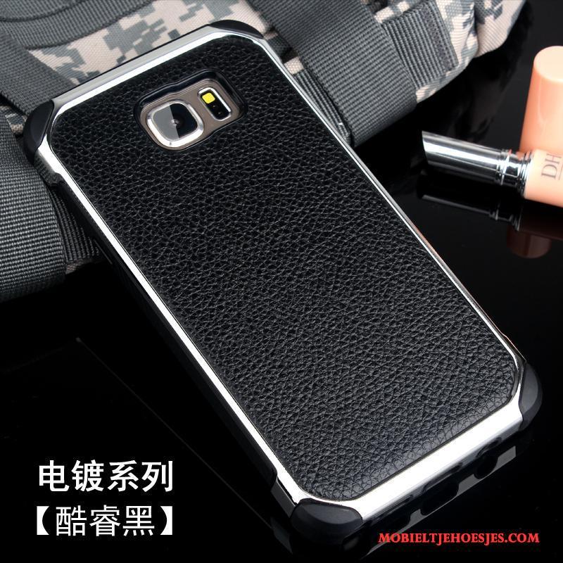 Samsung Galaxy Note 5 Hoes Bescherming Hoesje Telefoon Rose Goud Camouflage Trend Siliconen