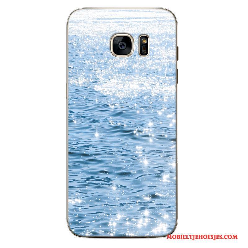 Samsung Galaxy Note 5 Hoesje All Inclusive Landschap Ster Zacht Eenvoudige Scheppend