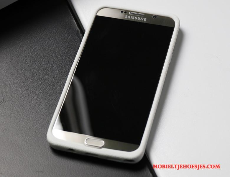 Samsung Galaxy Note 5 Hoesje Doek Mobiele Telefoon Siliconen Hoes Bescherming Geel Ster