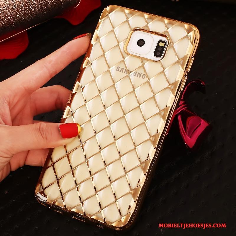 Samsung Galaxy Note 5 Ster Hoesje Bescherming Ring Dun Met Strass Rose Goud