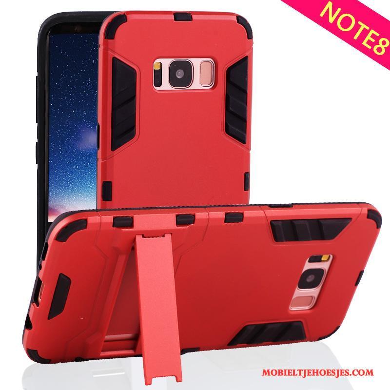 Samsung Galaxy Note 8 All Inclusive Grijs Ster Hoes Mobiele Telefoon Bescherming Hoesje