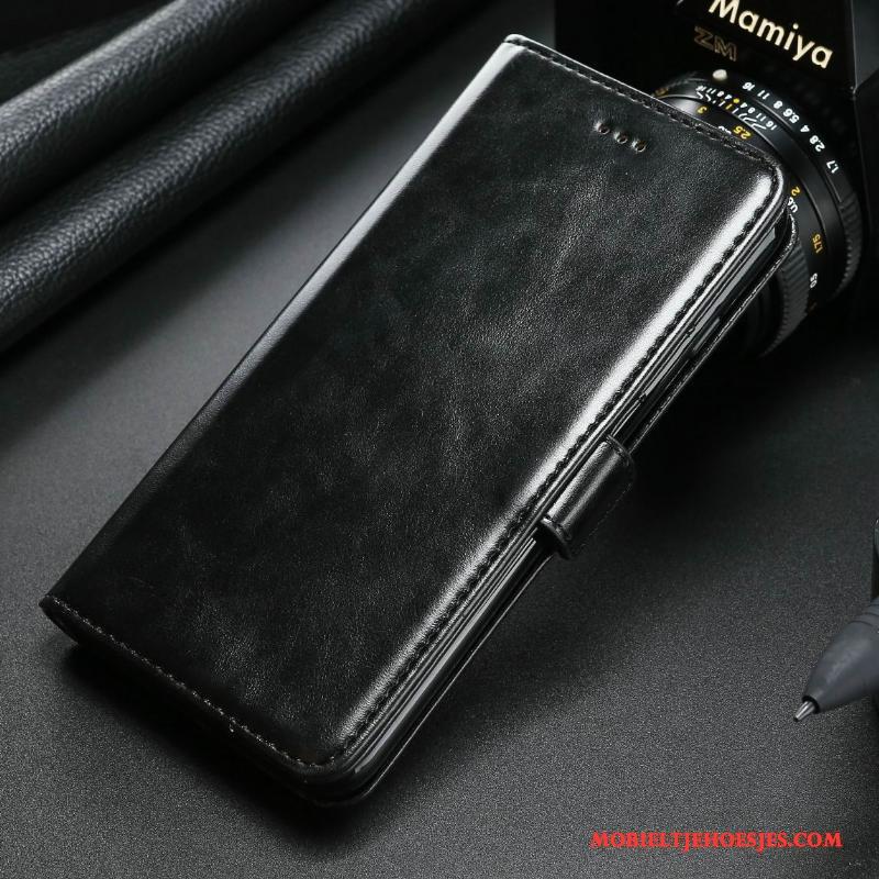 Samsung Galaxy Note 8 Echt Leer Ster Mobiele Telefoon Hoesje All Inclusive Leren Etui Zacht