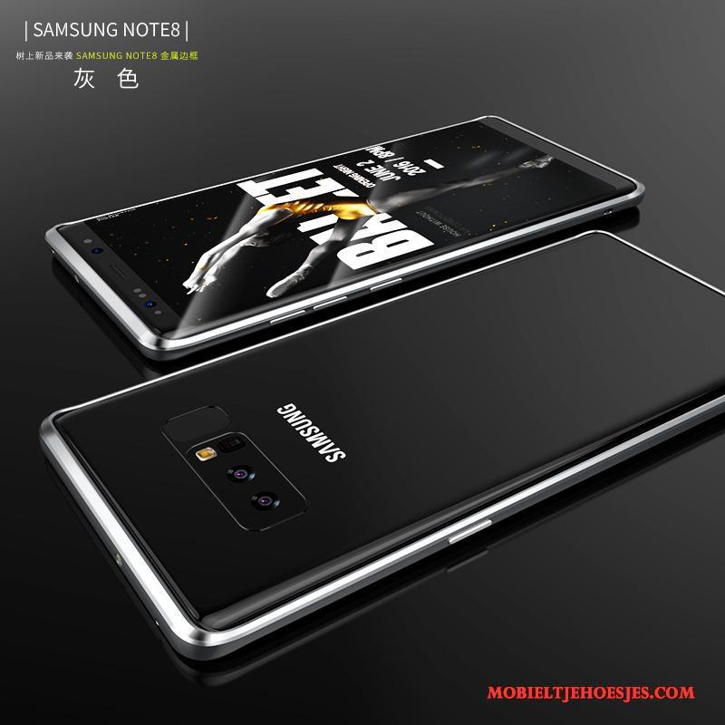 Samsung Galaxy Note 8 Hanger Hoesje Telefoon Anti-fall Dun Ster Omlijsting Trend