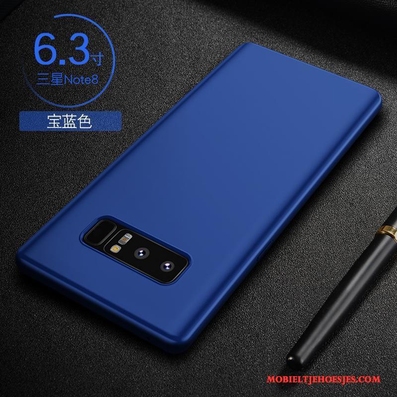 Samsung Galaxy Note 8 Hoesje Persoonlijk Anti-fall Nieuw Siliconen All Inclusive Scheppend Blauw