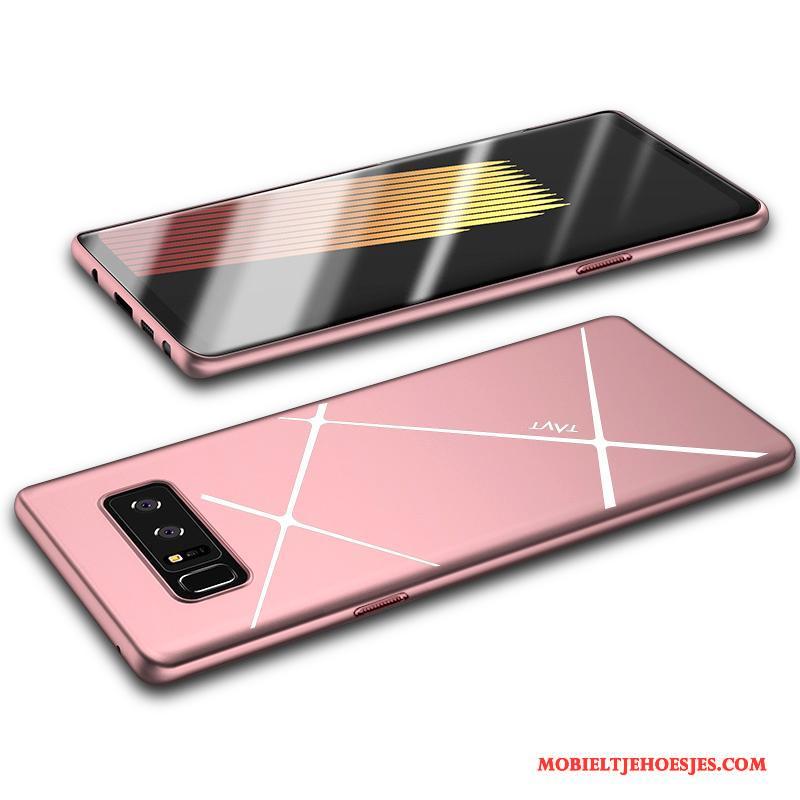 Samsung Galaxy Note 8 Hoesje Ster Patroon Hoes Bescherming All Inclusive Scheppend Schrobben