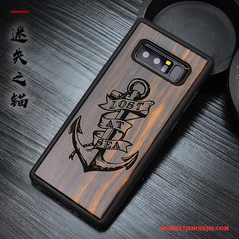 Samsung Galaxy Note 8 Hoesje Telefoon Chinese Stijl Bescherming Siliconenhoesje Anti-fall All Inclusive Ster