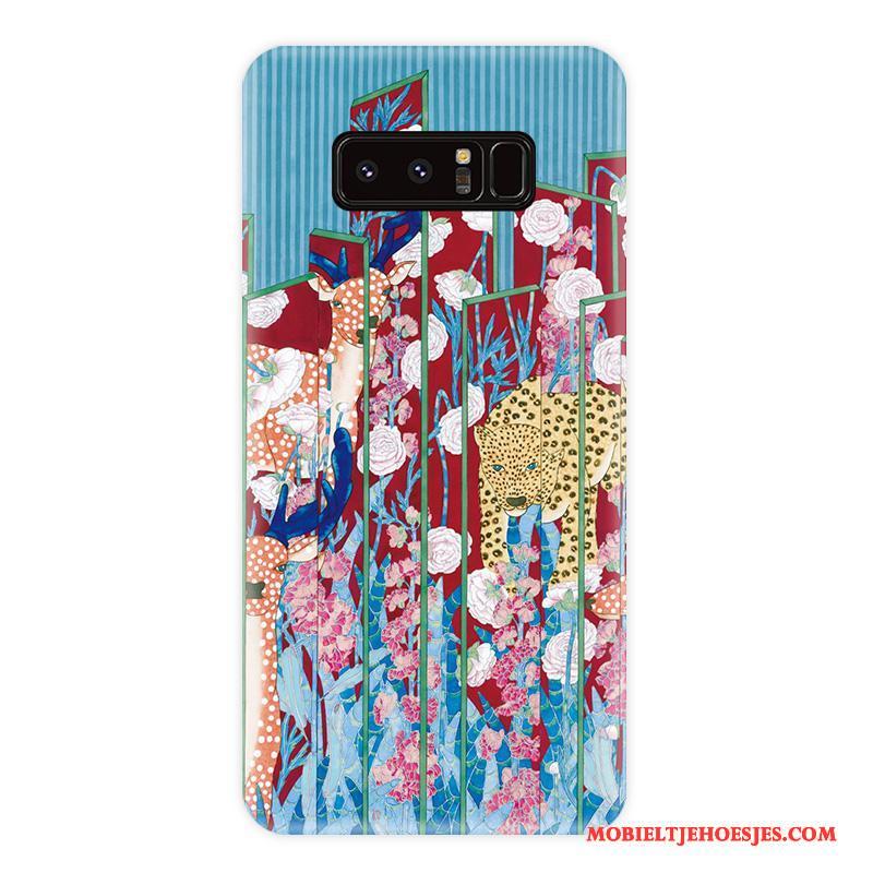 Samsung Galaxy Note 8 Mobiele Telefoon Hoesje Wind Zacht Ster Bloemen Persoonlijk